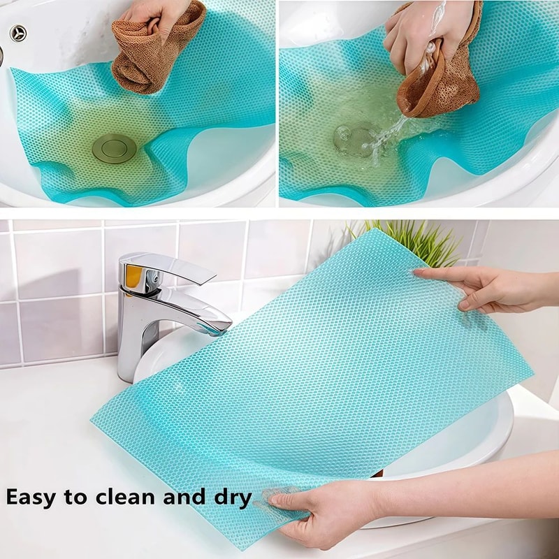 Trimmable Cabinet And Refrigerator Mats 2