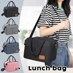 insulated oxford cloth bento lunch bag