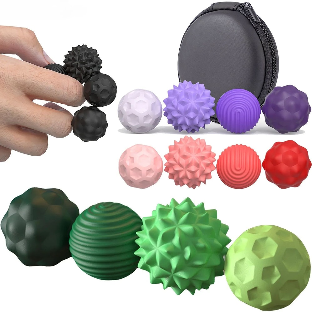 Magnetic Sensory Silicone Massage Ball Set 0