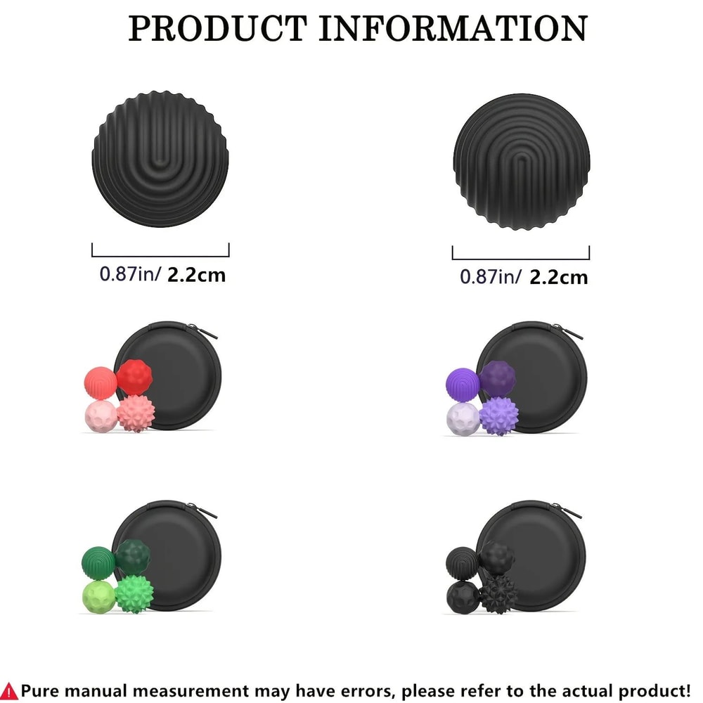 Magnetic Sensory Silicone Massage Ball Set 1