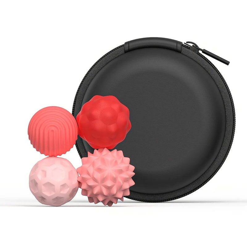 Magnetic Sensory Silicone Massage Ball Set 3