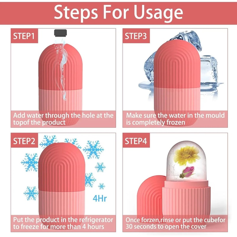 Silicone Ice Ball Facial Massager 5