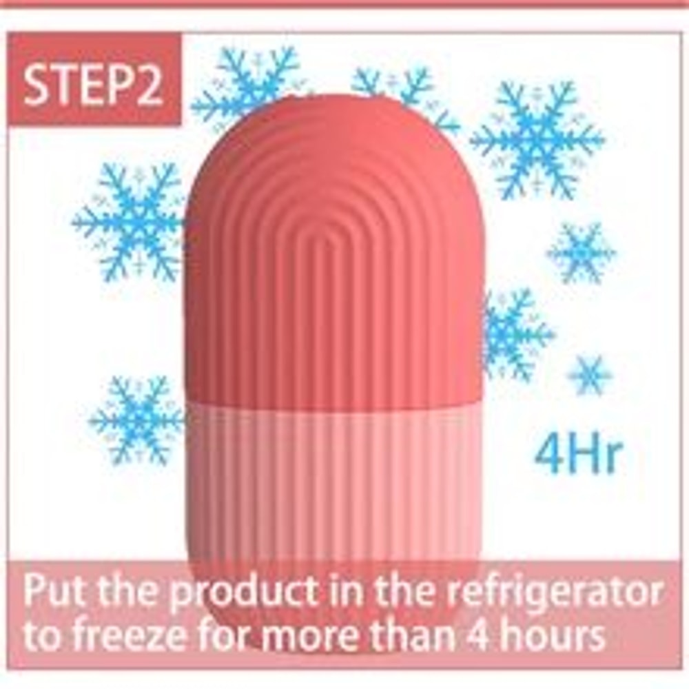 Silicone Ice Ball Facial Massager 7