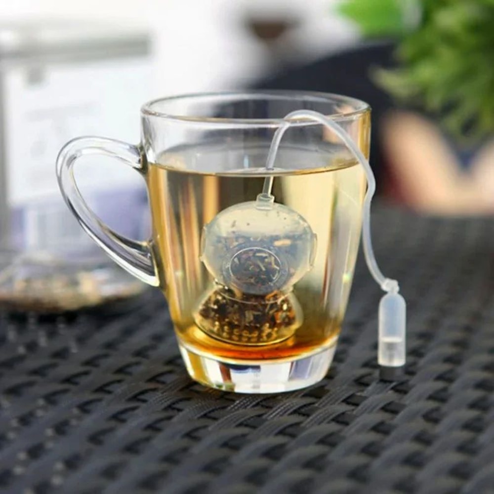 Silicone Diver Tea Infuser Strainer 2