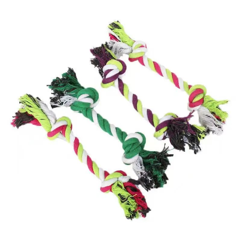 20 Pieces Cotton Rope Dog Chew Toy Set 1