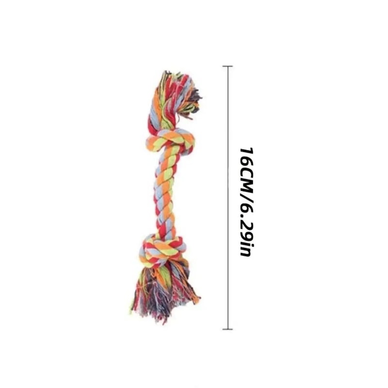 20 Pieces Cotton Rope Dog Chew Toy Set 2