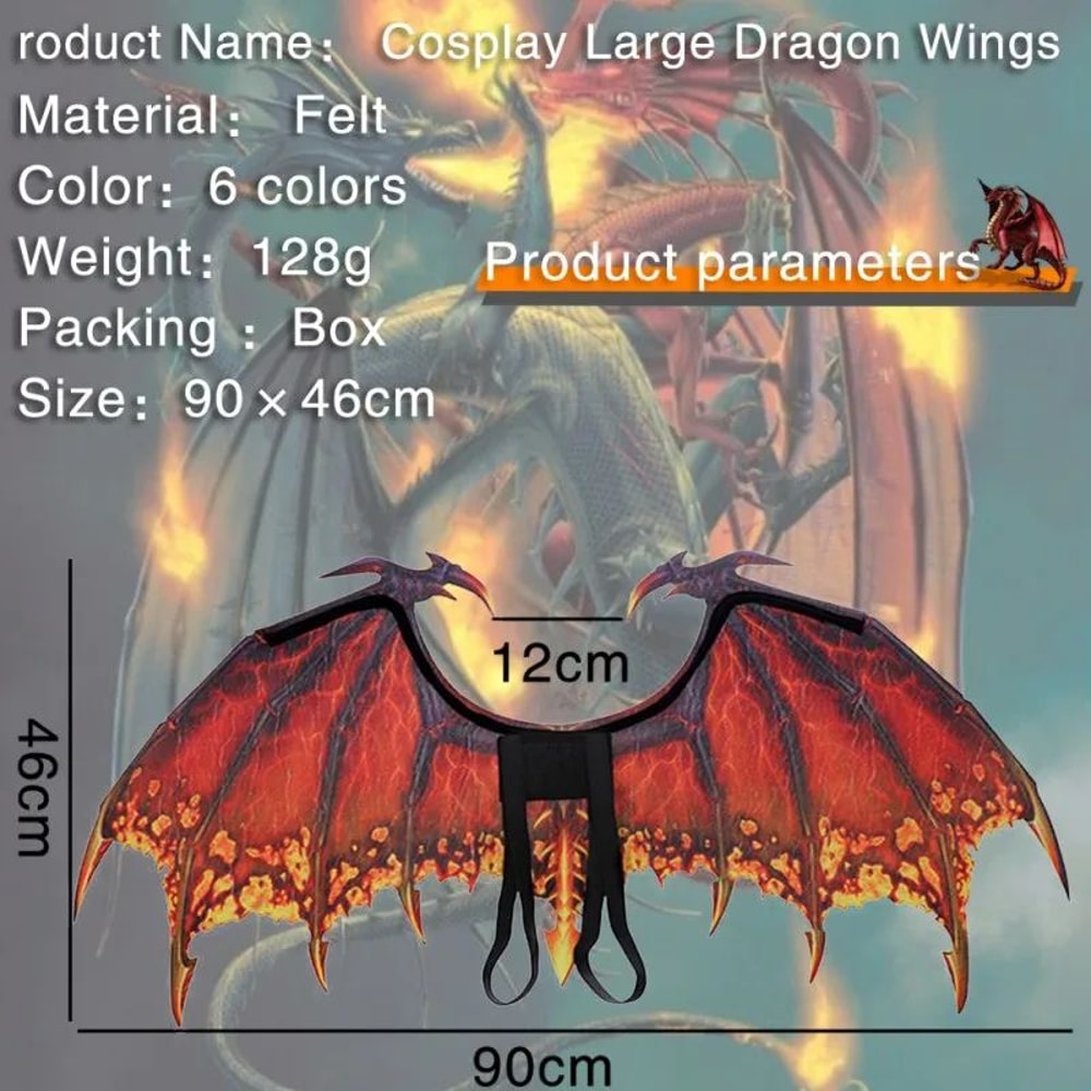 Dragon Wing Costume Party Accessory 4