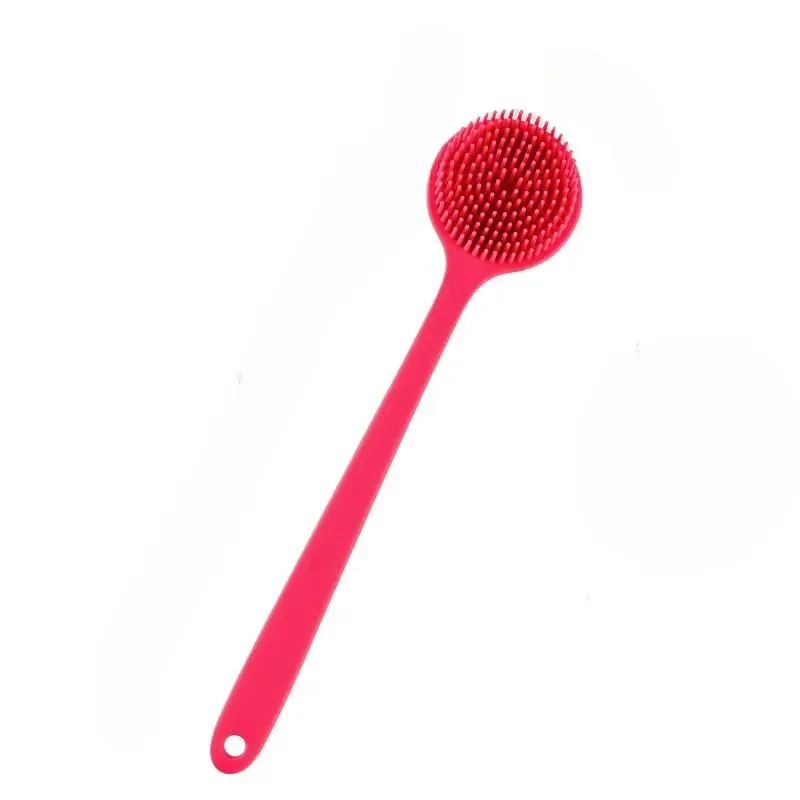Silicone Long Handle Bath Brush 12