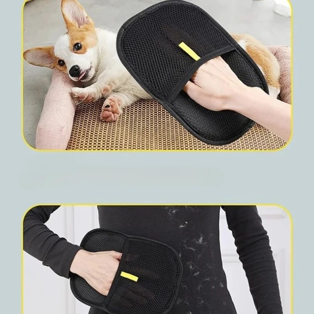 Reusable Pet Hair Remover Gloves 3