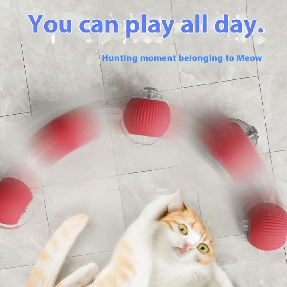 Rechargeable Smart Interactive Cat Ball Toy 2