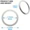 Magnetic Charging Ring Adhesive Plates Set 5