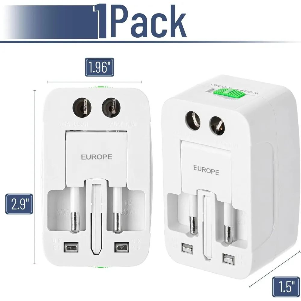 Universal International Travel Power Adapter 1