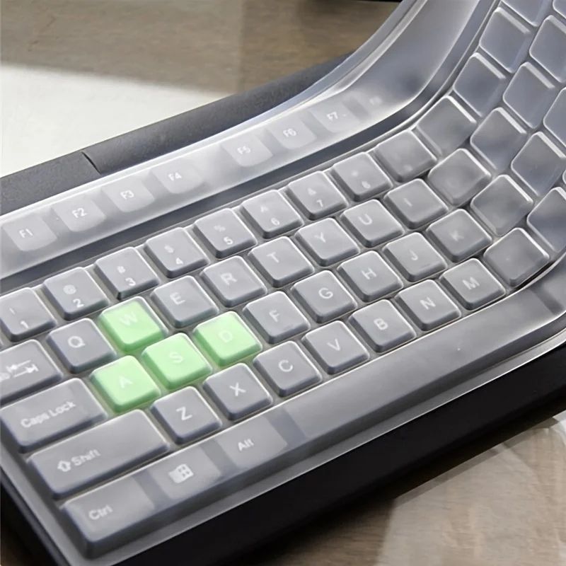 Transparent Silicone Keyboard Protector Cover 0