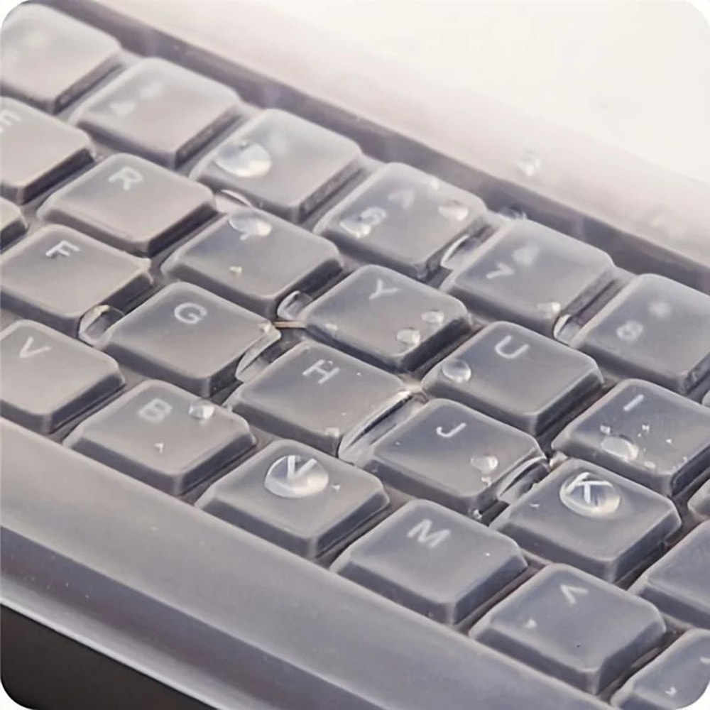 Transparent Silicone Keyboard Protector Cover 1