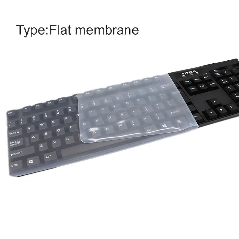 Transparent Silicone Keyboard Protector Cover 3