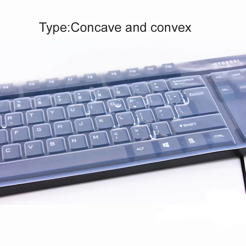 Transparent Silicone Keyboard Protector Cover 4