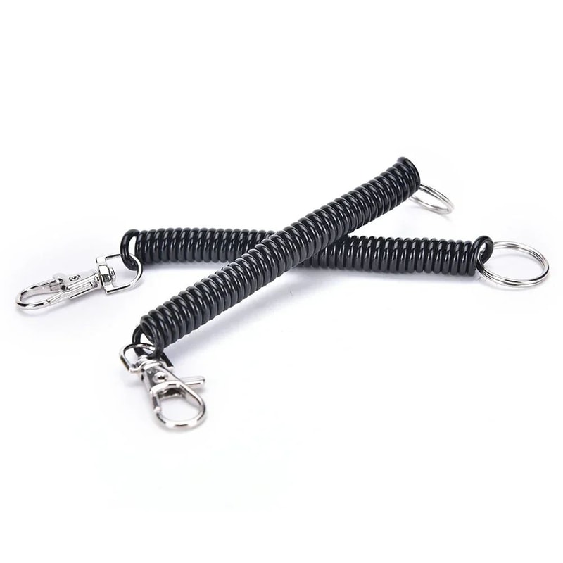 Retractable Coil Keychain Set 1
