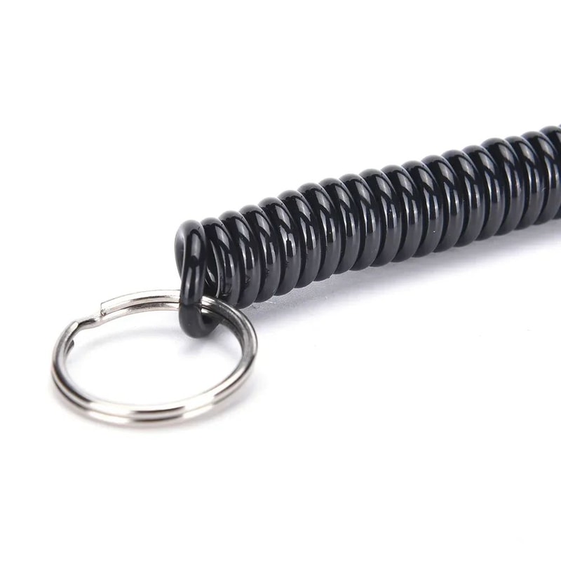 Retractable Coil Keychain Set 4