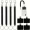 Retractable Coil Keychain Set 6