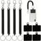 Retractable Coil Keychain Set 6
