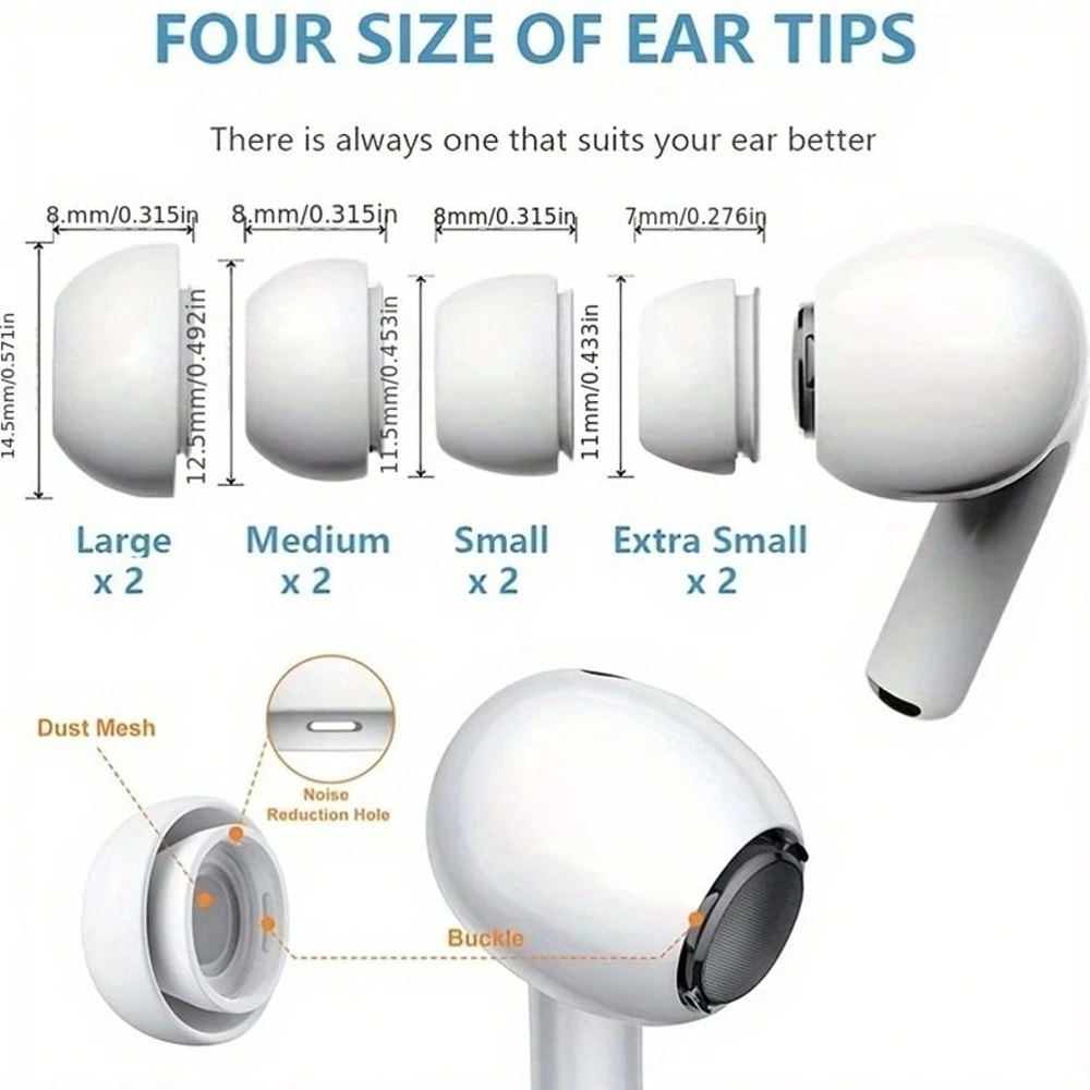 Silicone Ear Tips For AirPods Pro 2