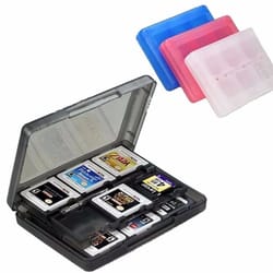 28 slot game card storage case