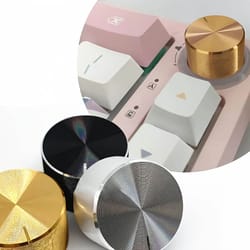 metal keyboard volume control knob