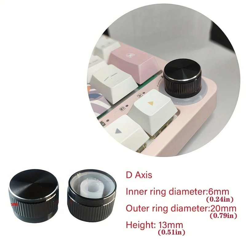 Metal Keyboard Volume Control Knob 4