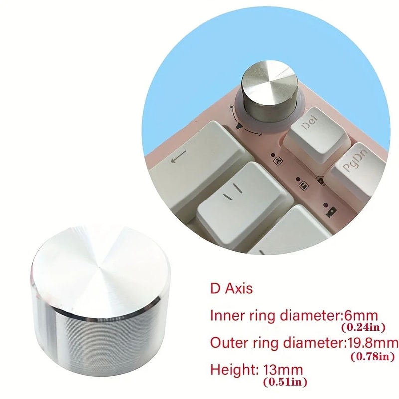 Metal Keyboard Volume Control Knob 5