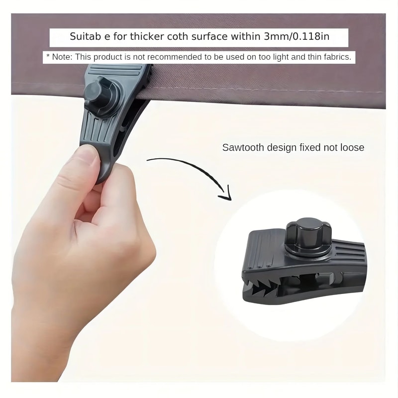 Heavy Duty Tent Clamp Set 3