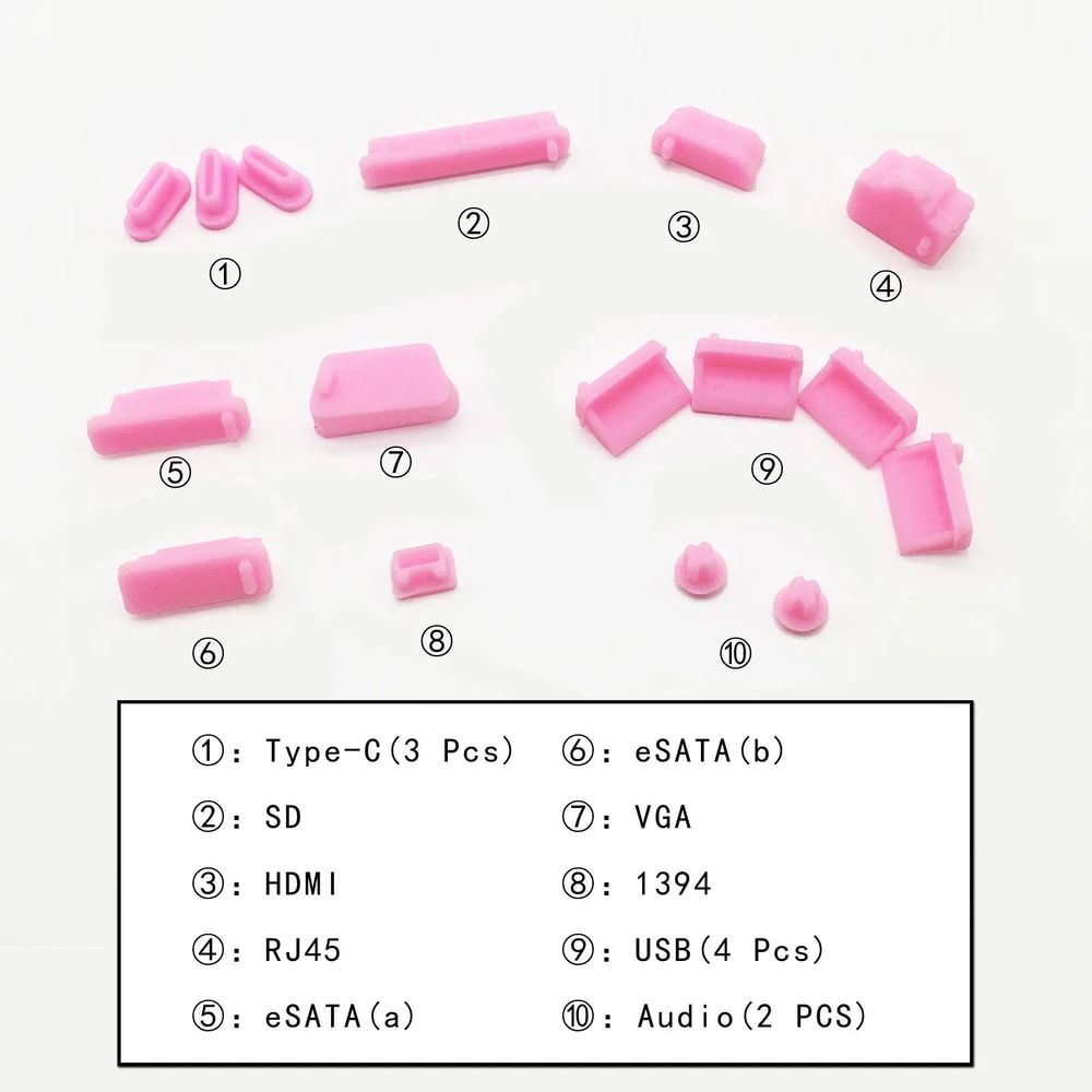 Laptop Anti Dust Plug Set 2