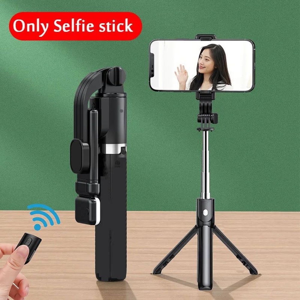 Bluetooth Selfie Stick Tripod With Light 6
