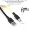 Coiled Aviator Keyboard Cable USB C 8