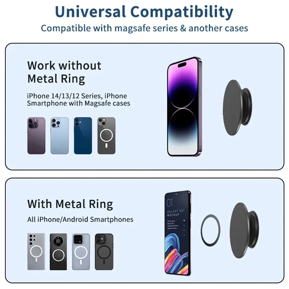 Magnetic Folding Phone Grip Stand 8