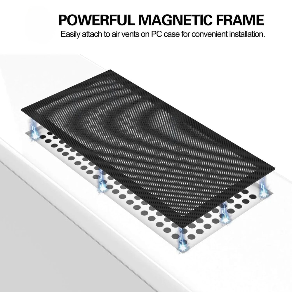 Magnetic PC Fan Dust Filter Cover 2