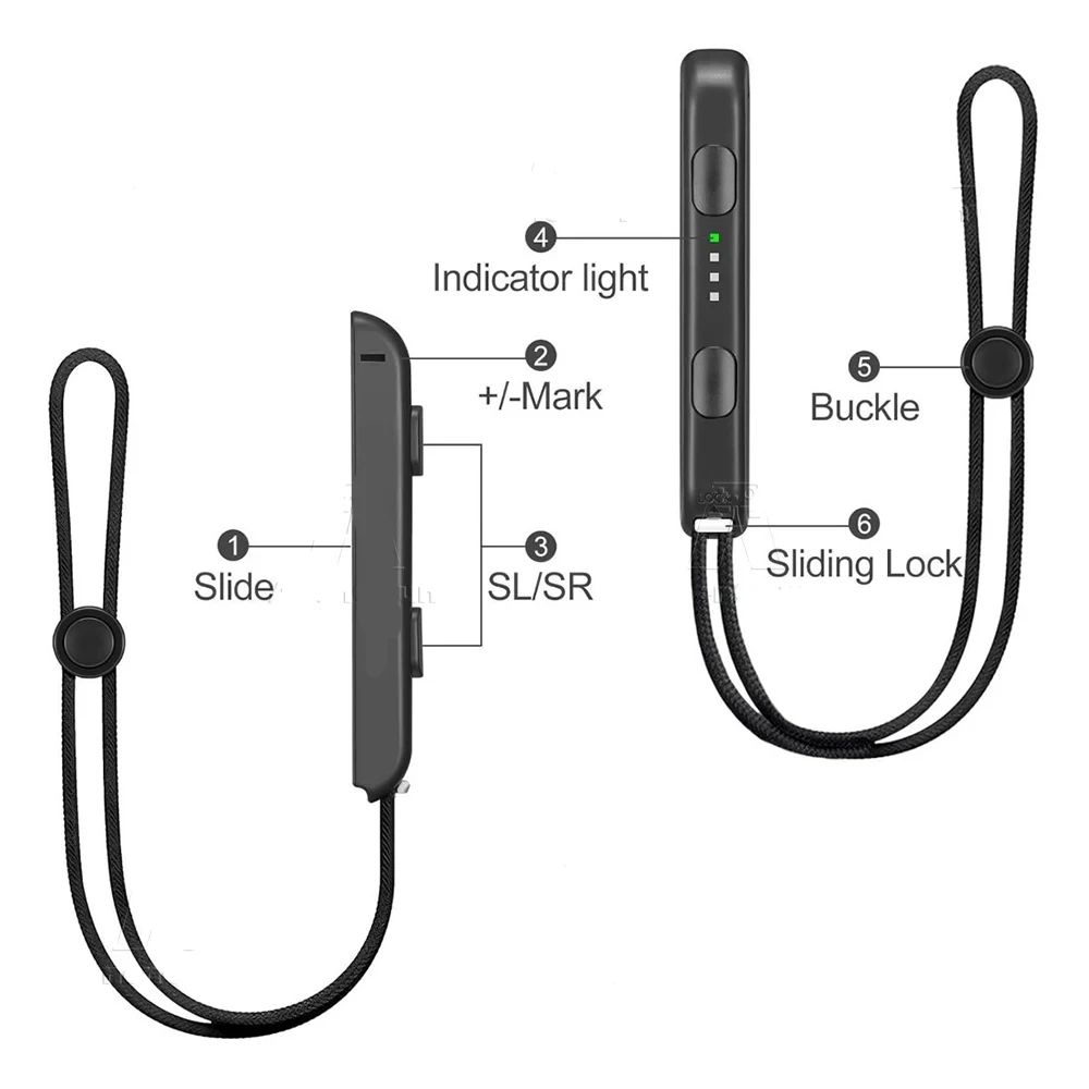 Metal Wrist Strap For Nintendo Switch Joy Con 2