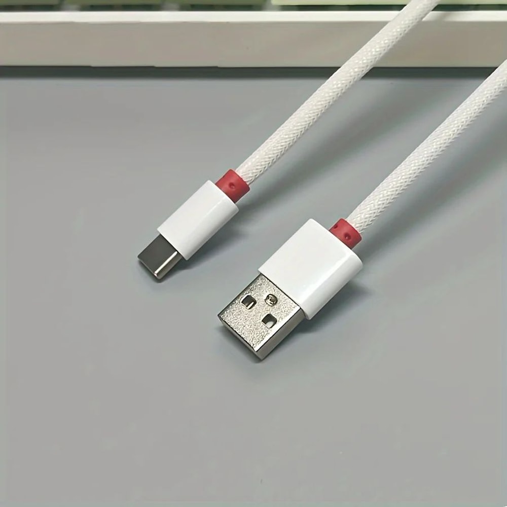 Coiled Mechanical Keyboard Gaming Cable 1