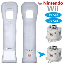 wii motion plus controller enhancer handle