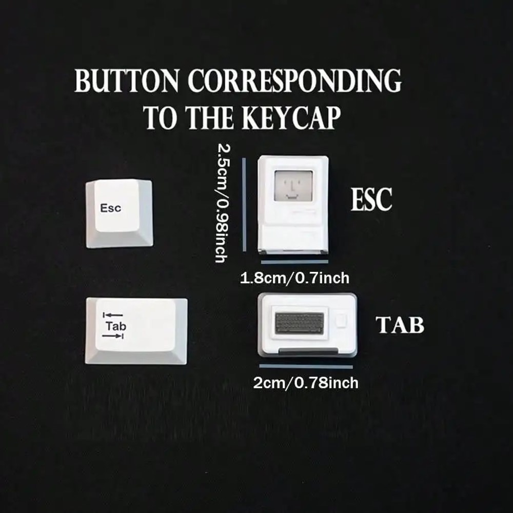 Retro Mini Macintosh Mechanical Keycaps 5
