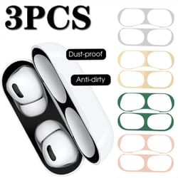 airpods pro 2 dust proof metal stickers