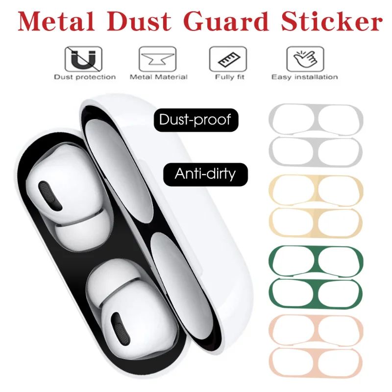 AirPods Pro 2 Dust Proof Metal Stickers 5