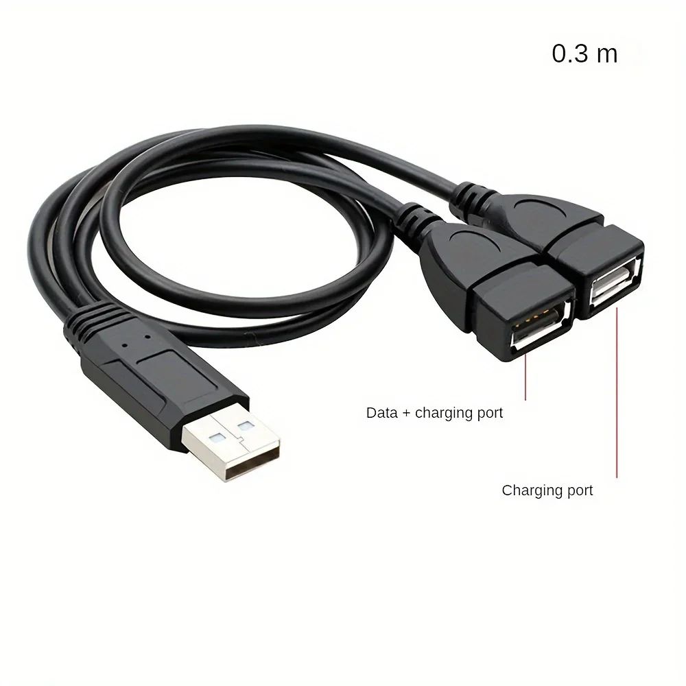 USB 20 Splitter Extension Cable 1