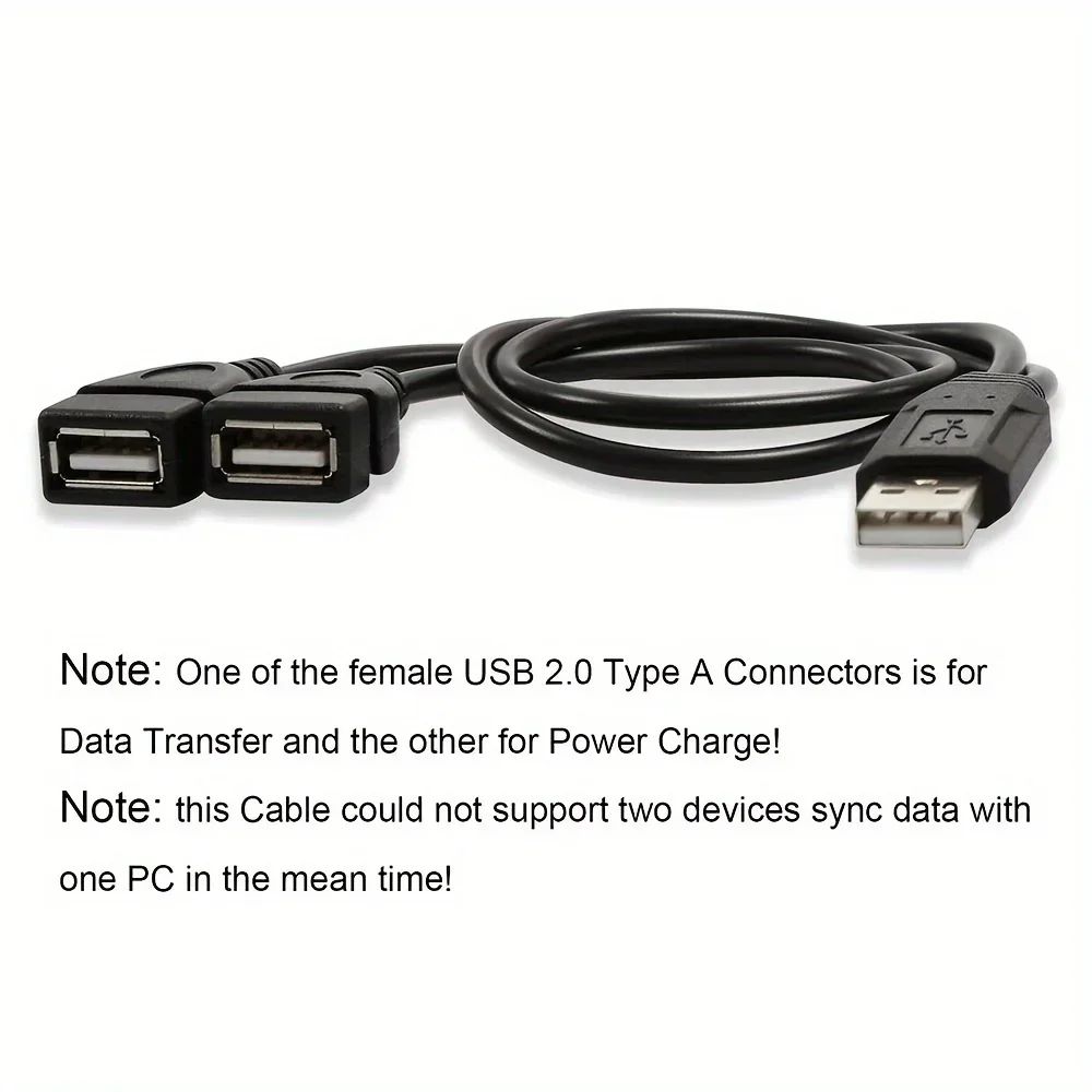 USB 20 Splitter Extension Cable 3