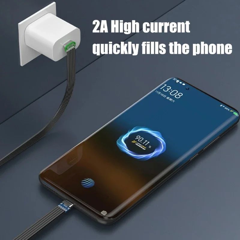 Thin Flexible USB C Charging Cable 3