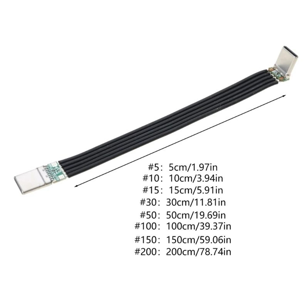 Thin Flexible USB C Charging Cable 7