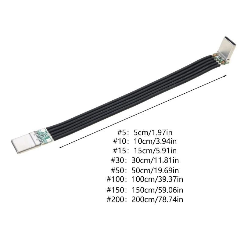 Thin Flexible USB C Charging Cable 7