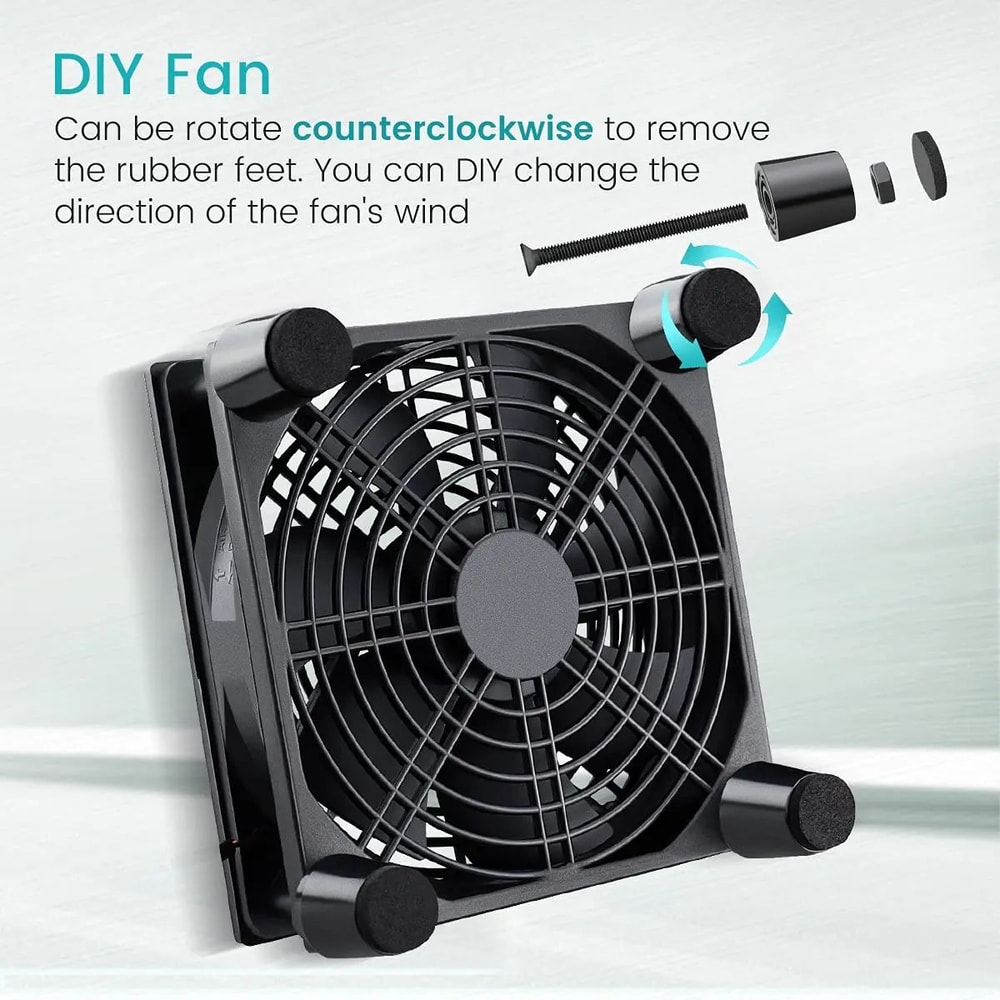 USB Powered Cooling Fan 120mm 4