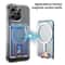 Clear Magnetic Card Holder Wallet Case 5