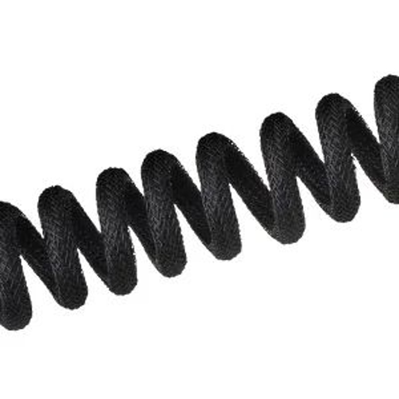 Coiled USB C Aviator Keyboard Cable 6