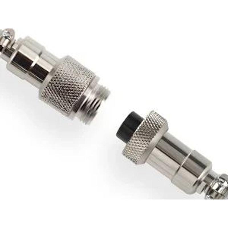 Coiled USB C Aviator Keyboard Cable 9